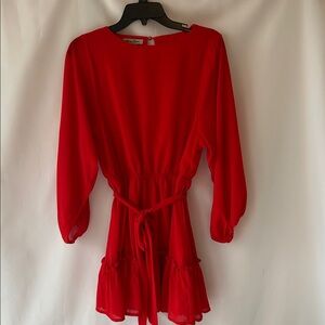 Flying Tomato Vibrant Red Dress